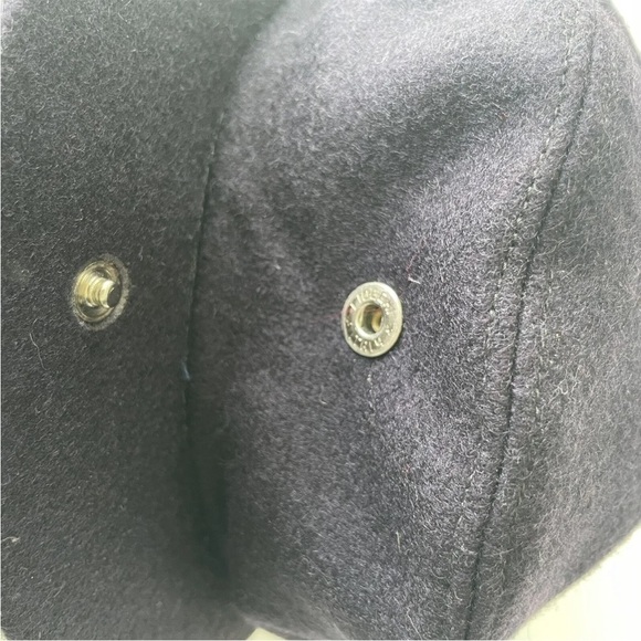 Golf Club Men's Wool Scally Hat Flat Cap Paris Elegance Made in France Blue S - Picture 6 of 7